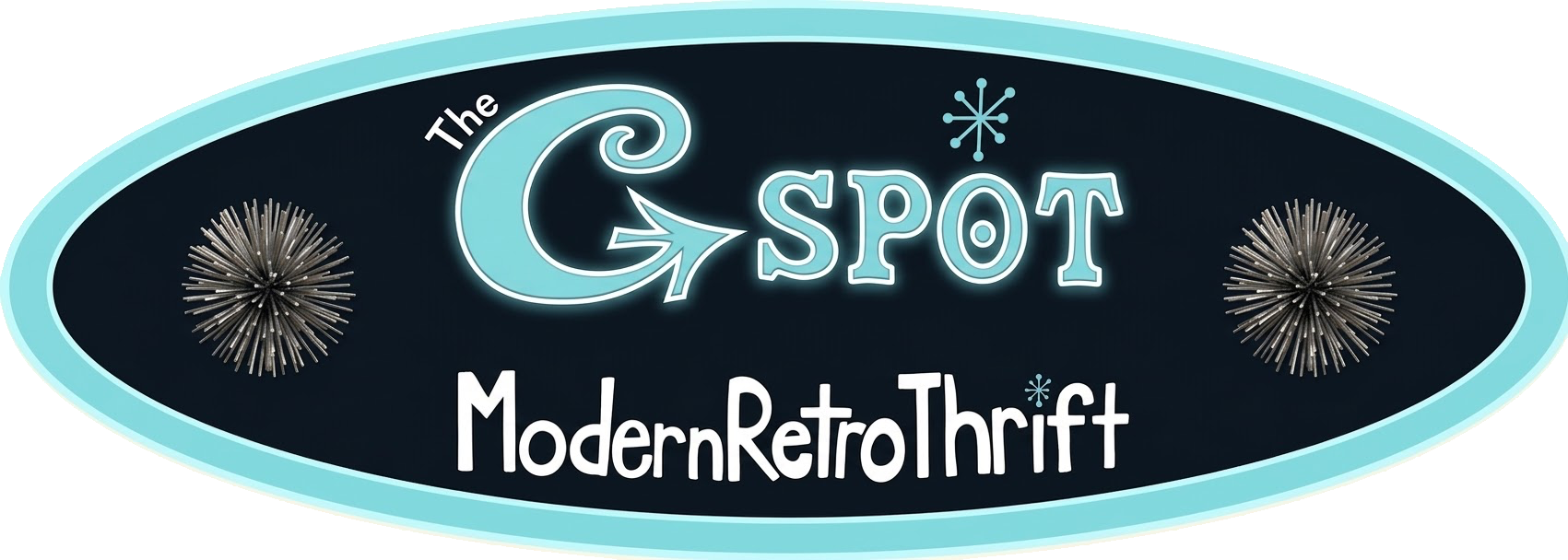 The G Spot Modern Retro Thrift Boutique logo in West Chester, PA